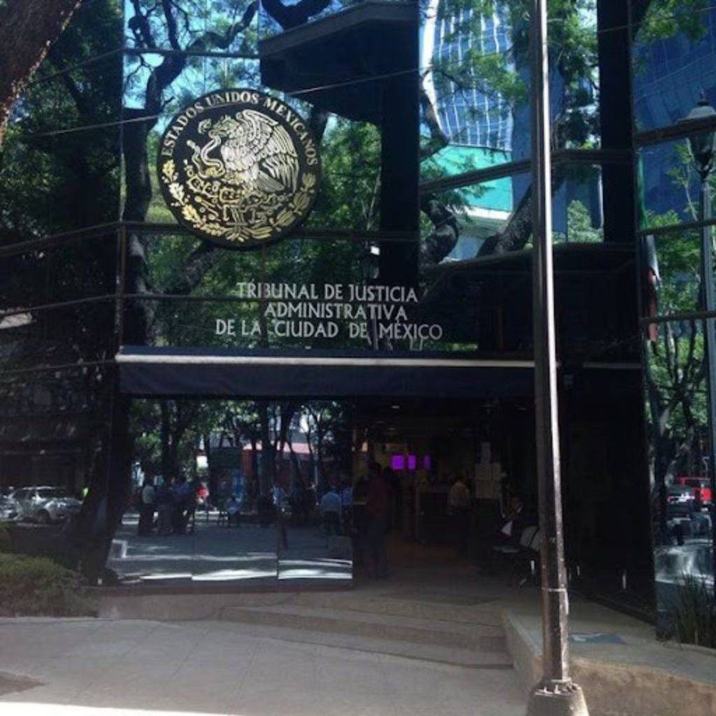 tribunal de justicia administrativa de la CDMX