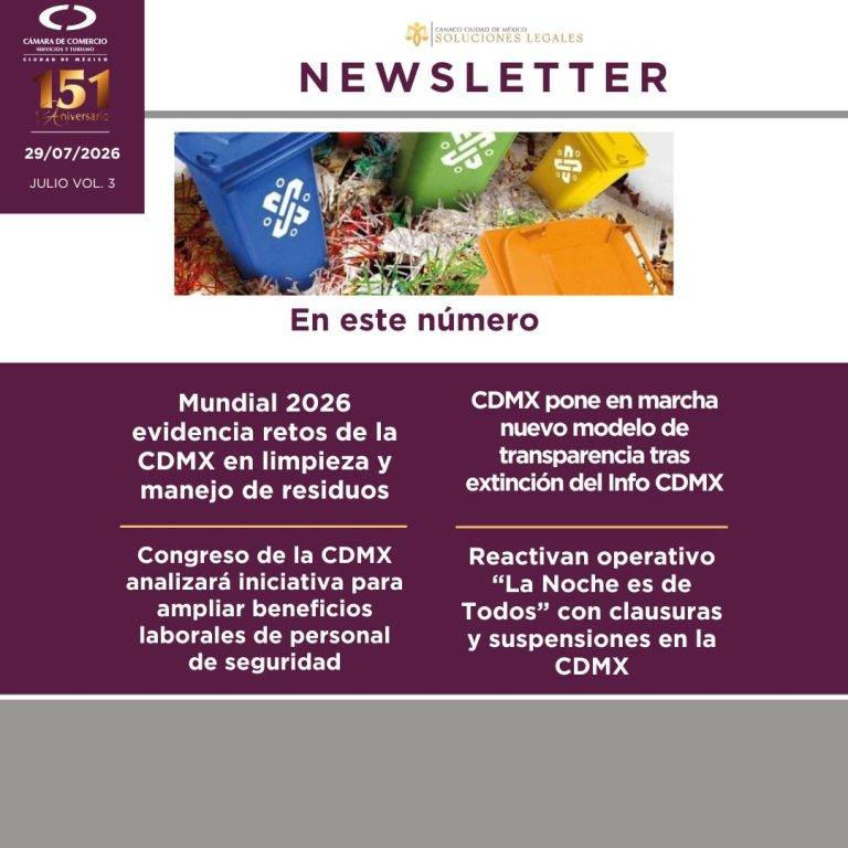 Newsletter Julio 2026 Vol
